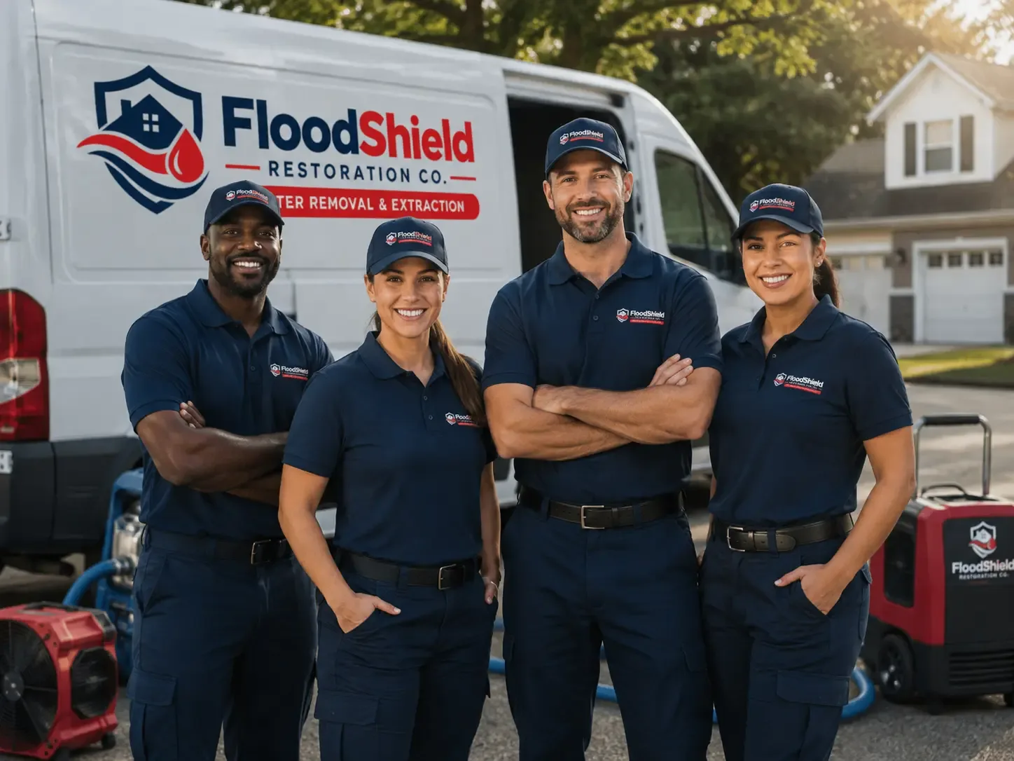 Flood Damage Restoration company in Wind Ridge, PA